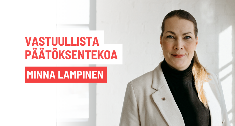 Vastuullista päätöksentekoa  |  Minna Lampinen